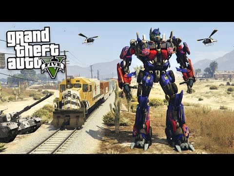 TRANSFORMERS "OPTIMUS PRIME" MOD!! (GTA 5 Mods Gameplay) - UC2wKfjlioOCLP4xQMOWNcgg