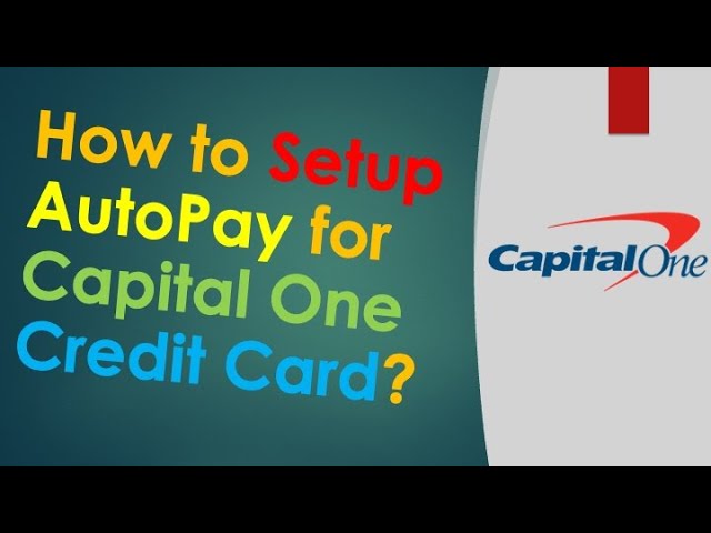 How To Pay Your Capital One Auto Loan Commons credit portal
