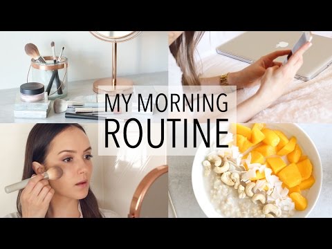 MY MORNING ROUTINE 2017 + HEALTHY BREAKFAST IDEA! - UCK2d_KfjVPwh9gqoczQ9sSw