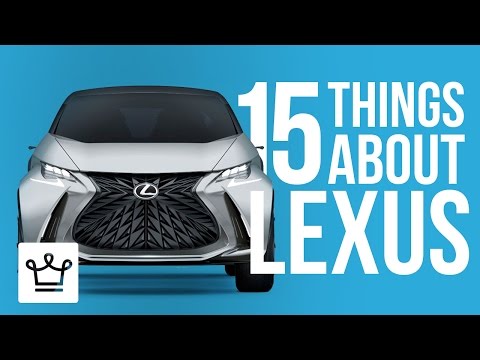 15 Things You Didn’t Know About Lexus - UCNjPtOCvMrKY5eLwr_-7eUg