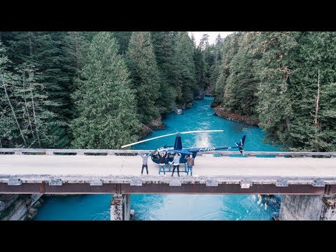 Helicopter Landing at Secret Hot Springs - Beautiful BC, Canada - UCd5xLBi_QU6w7RGm5TTznyQ