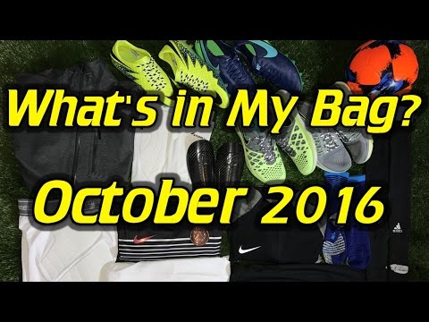 What's In My Soccer Bag - October 2016 - UCUU3lMXc6iDrQw4eZen8COQ