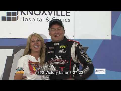 Knoxville Raceway 360 Victory Lane / August 27, 2022 - dirt track racing video image
