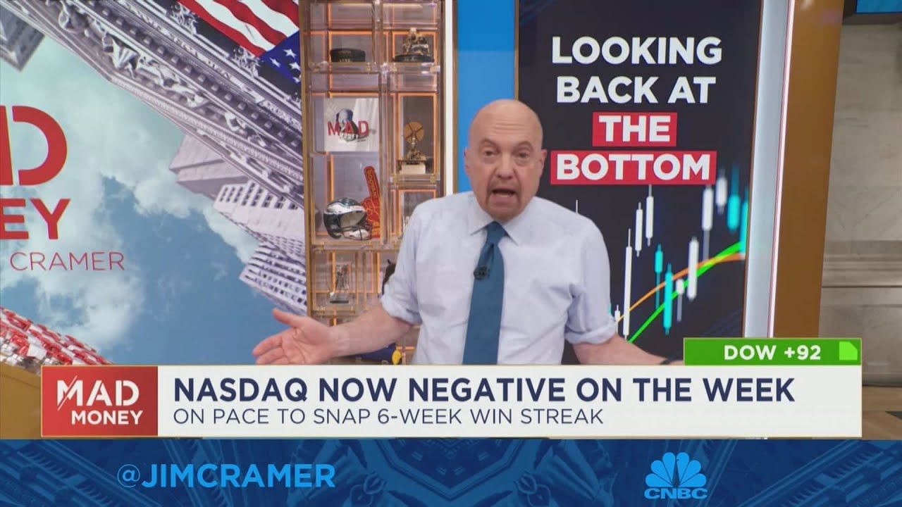 Jim Cramer looks back on October’s market bottom