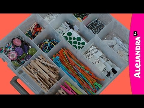 How to Organize Small Things (Part 8 of 9 Home Office Organization Series) - UCcvu0uB6SzugED_5FEC7Z0Q