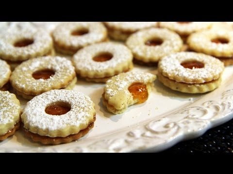 Cookies with Apricot Jam (Sablés à la Confiture) Recipe - CookingWithAlia - Episode 194 - UCB8yzUOYzM30kGjwc97_Fvw