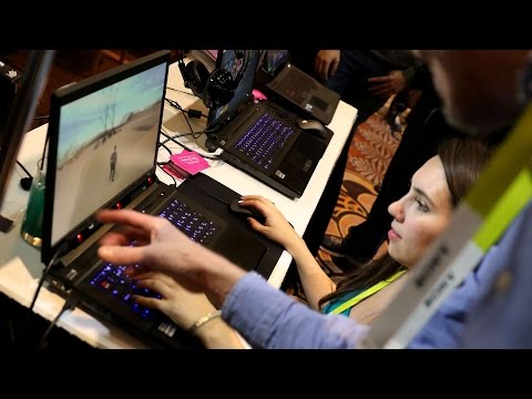 Hands-On with Tobii Eye Tracking (CES 2015) - UCiDJtJKMICpb9B1qf7qjEOA