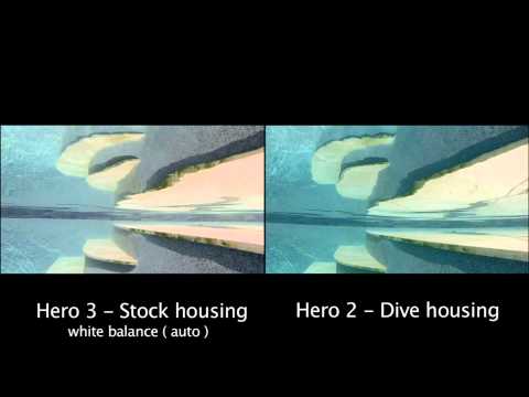 GoPro Hero3 vs Hero2 with Dive Housing - Underwater Comparison - GoPro Tip #57 - UCTs-d2DgyuJVRICivxe2Ktg