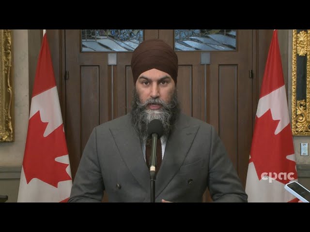 Starting Soon Ndp Leader Jagmeet Singh Speaks With Reporters Before Question Period 6559