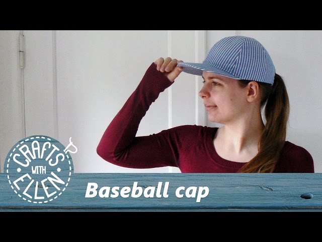 How to Make Your Own Baseball Hat with a Free Printable Template