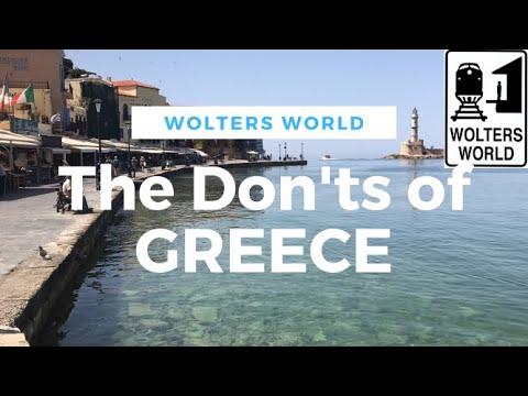 Visit Greece - The DON'Ts of Visiting Greece - UCFr3sz2t3bDp6Cux08B93KQ