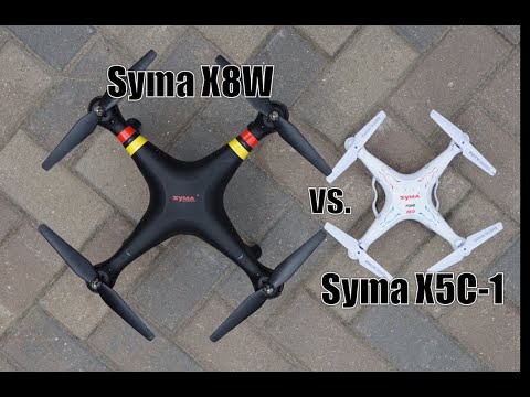 Half Chrome: Syma X8W vs. X5C - UCDAcUpbjdmKc7gMmFkQr6ag