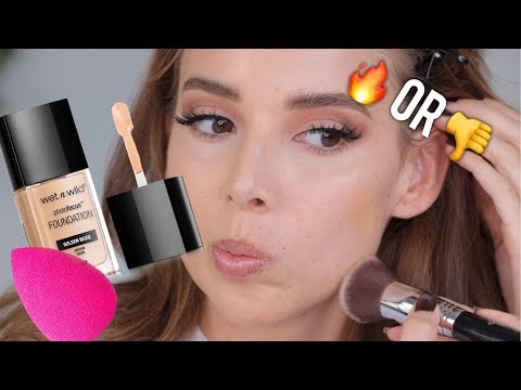 $6 FOUNDATION TEST! WET N WILD PHOTO FOCUS FOUNDATION - UCC0EqtXQ9at6ON_-ZYJaImA