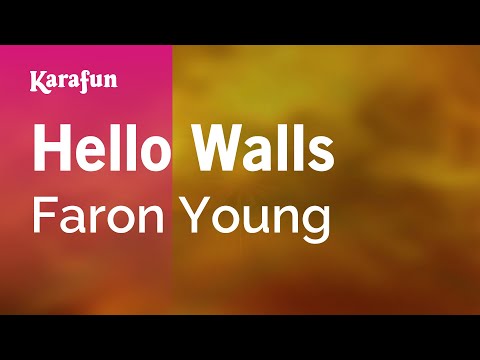 Karaoke Hello Walls - Faron Young * - UCbqcG1rdt9LMwOJN4PyGTKg