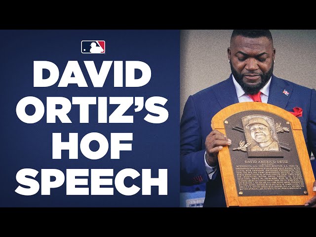 David Ortiz Elected to Baseball Hall of Fame