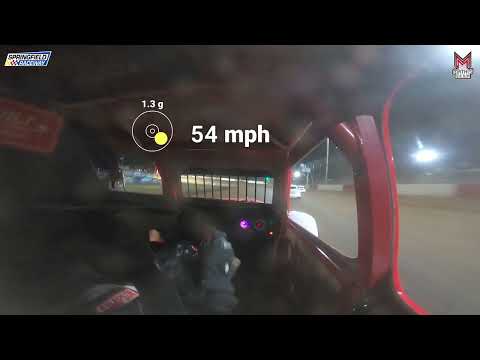 #84 Corey Pope - INEX Legend - 7-26-2025 Springfield Raceway - In Car Camera - dirt track racing video image