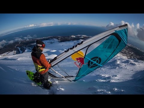 Windsurfing Down a Snowy Mountain w/ Levi Siver | Stream Mountain - UCblfuW_4rakIf2h6aqANefA