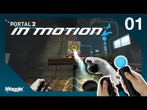 Portal 2 In Motion PS Move Walkthrough - Part 1/2 [Tutorial / Basic Skills] - UC-7K16r2E_jAmZj2nUxd87w