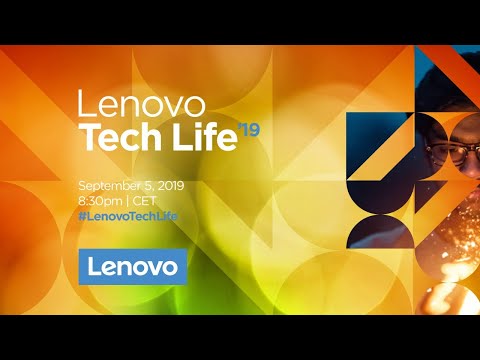 Lenovo Tech Life 2019 in Berlin – Keynote Livestream - UCpvg0uZH-oxmCagOWJo9p9g