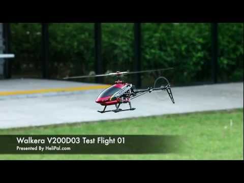 HeliPal.com - Walkera HM V200D03 Helicopter Test Flight 01 - UCGrIvupoLcFCW3CIKvfNfow