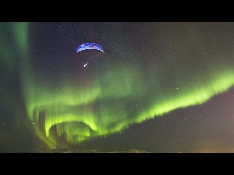 Breathtaking Paraglide Flight Through Aurora Borealis | Horacio Llorens - UCblfuW_4rakIf2h6aqANefA