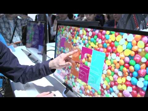 Samsung SC77 Touch 60 Degree Tilting Touchscreen LCD Monitor - Linus Tech Tips CES 2013 - UCXuqSBlHAE6Xw-yeJA0Tunw