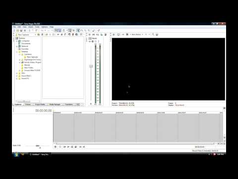 Sony Vegas Pro Tutorial 1 - The Menu Bar - UCMKbYv-MCXxZlzEPlukCmNg