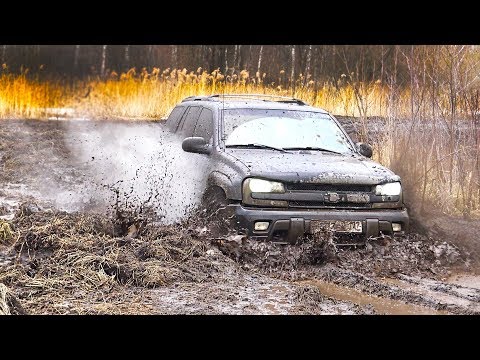 Chevrolet TrailBlazer проходимей УАЗов? Внедорожники бъются с грязью. Оффроуд, бездорожье 2018 - UCrMuCcF2OxzFU646EBc6Dkw