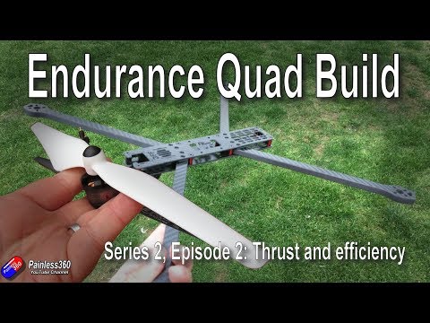 Endurance Quad Build: Calculating weight, thrust and flight time - UCp1vASX-fg959vRc1xowqpw