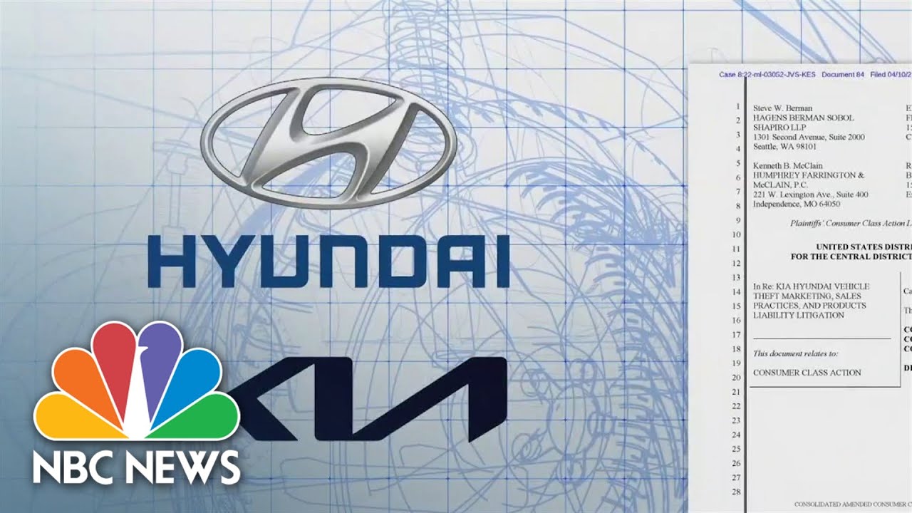 Hyundai and Kia settle class action suit over anti-theft technology