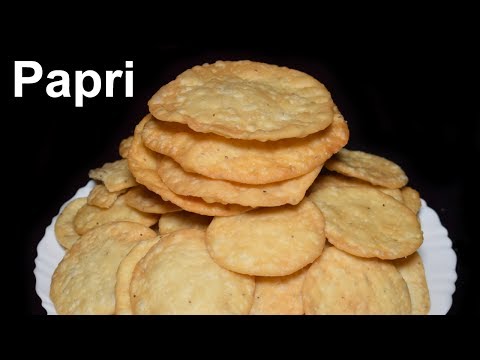 Homemade Papri Recipe - How to make Papri for Chaats - Papdi Ramadan Special Recipe - UCQ2P7C8UGoVM6AhqsVx-M0Q