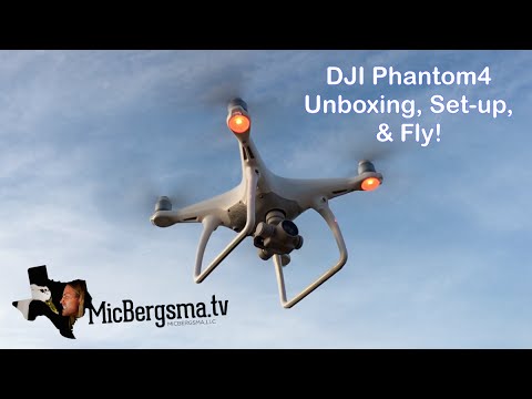 DJI Phantom 4  Unboxing, Set-up, & Fly! - UCTs-d2DgyuJVRICivxe2Ktg