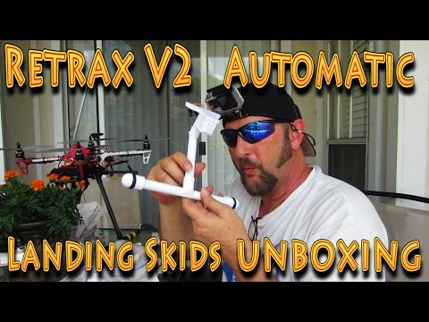 RETRAX v2 Autonomous Retractable Landing Skids Unboxing - UC18kdQSMwpr81ZYR-QRNiDg