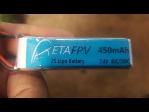 Beta FPV 450mah 2S Batteries 80C160C Discharge XT30 Connector - UCNUx9bQyEI0k6CQpo4TaNAw