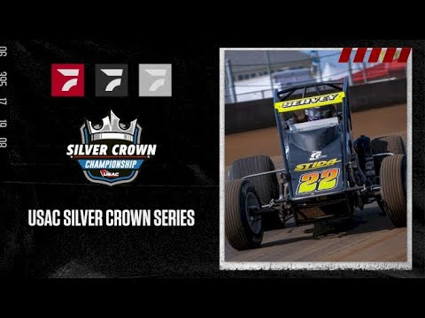 LIVE: USAC Silver Crown at Salt City Speedway - dirt track racing video image