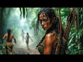 [2024 Full Movie]Female Warrior Attacked by Wildmen in the Forest #martialarts #movie #action