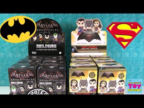 Batman vs Superman Arkham Funko Mystery Minis Full Case Unboxing | PSToyReviews - UCZdJCx_zEqvOI7RFG-mWmuw
