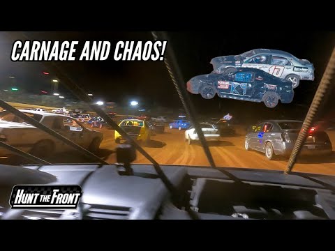 Craziest Race We’ve Ever Run! Joseph and Jesse in an 80-Car Enduro Race - dirt track racing video image