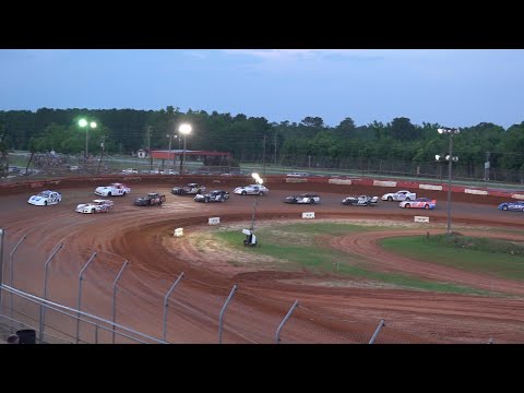 06/07/25  Street Stock Feature - Great driving 30 laps no cautions- Screven Motor Speedway - dirt track racing video image