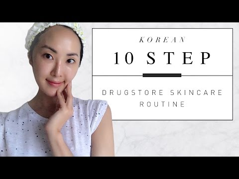 Korean 10 Step Drugstore Skincare Routine | Chriselle Lim - UCZpNX5RWFt1lx_pYMVq8-9g