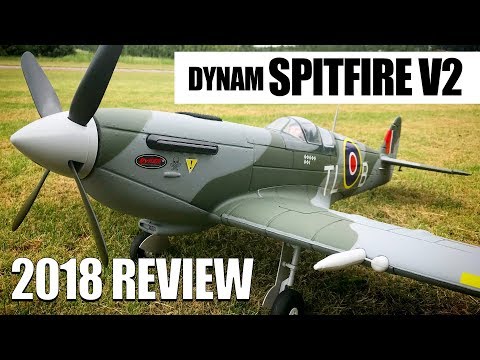 Dynam Spitfire V2 - 2018 Full Review, Onboard FPV, and Fun Flights! - UCwojJxGQ0SNeVV09mKlnonA