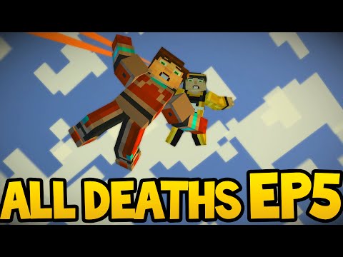 Minecraft Story Mode - ALL DEATH SCENES! - Episode 5 - UCwFEjtz9pk4xMOiT4lSi7sQ
