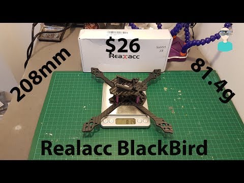 Realacc Blackbird 208mm Frame Build and Overview - UCOs-AacDIQvk6oxTfv2LtGA