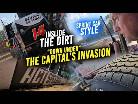 CAPITAL INVASION: Sprint Cars strike-back and invade the ACT Speedway in Canberra! - dirt track racing video image