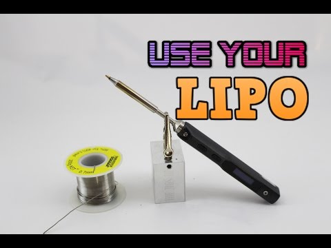 PERFECT field repairs. LiPo powered soldering iron - TS100 soldering iron review. - UC3ioIOr3tH6Yz8qzr418R-g