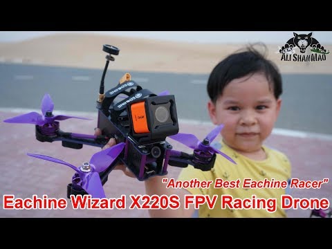 Eachine Wizard X220S Fast Low Altitude FPV Ends Crashing in Desert - UCsFctXdFnbeoKpLefdEloEQ