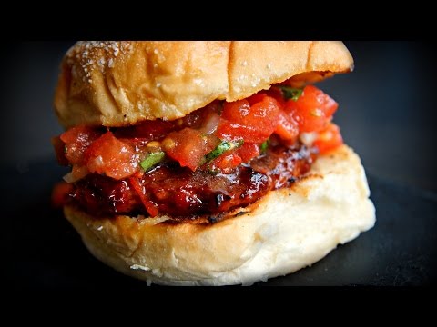 CHORIZO & SALSA BURGER - Quick recipe - UC_kARM8MBLDBxZQuZeYYQdQ