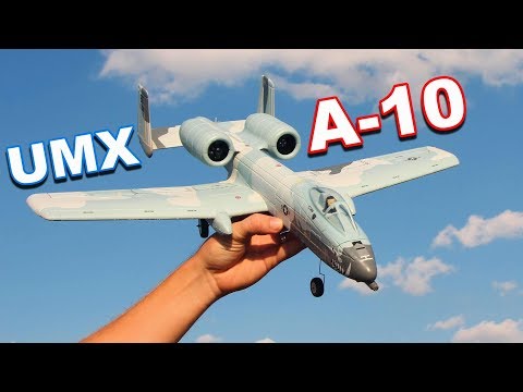 Brushless RC JET UMX A-10 Warthog BL E-flite 28mm EDF with AS3X Flight Review - TheRcSaylors - UCYWhRC3xtD_acDIZdr53huA