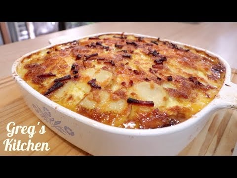 Ultimate Cheesy Potato Bake Recipe - Greg's Kitchen - UCGXHiIMcPZ9IQNwmJOv12dQ