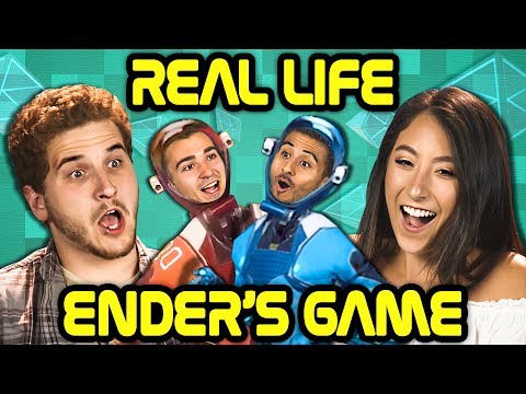 REAL LIFE ENDER'S GAME?! | Echo Arena VR (React) - UCHEf6T_gVq4tlW5i91ESiWg